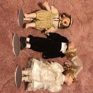 Three class dolls